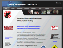 Tablet Screenshot of blackdogft.com